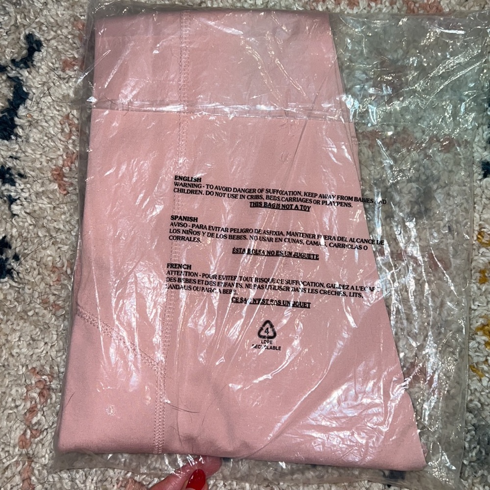Jaanuu Slim Yoga pant blush pink - Picture 2 of 3